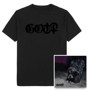 Gott - To Hell To Zion vinyl + black on black logo tee
